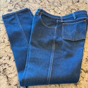Wrangler Blue Bootcut Jeans
